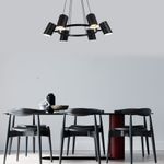 Умный подвесной светильник с поворотным механизмом 70147/6 черный Smart