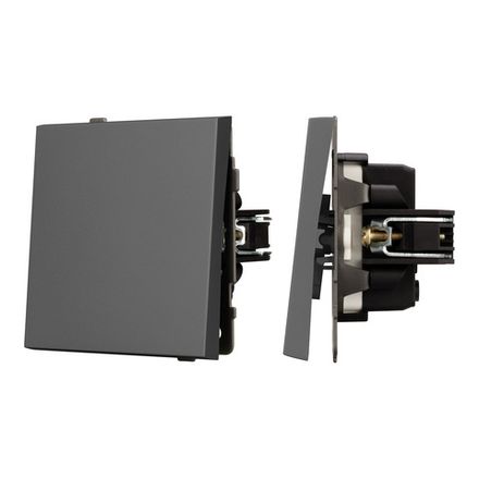 Механизм звонкового выключателя SWT-TENDO-MKR1-SFPL-GR (230V, 10A) (Arlight, -)