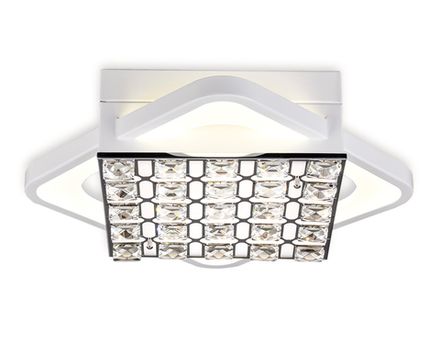 Потолочный светодиодный светильник с пультом FA122 WH белый 54W 300*300*100 (ПДУ РАДИО 2.4)