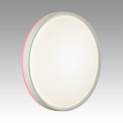 7708/DL COLOR SN 100 Светильник пластик/белый/розовый LED 48Вт 4000К D420 IP43 KEZO PINK
