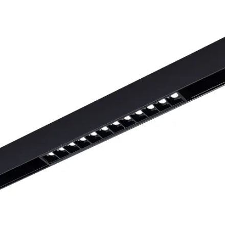 ST371.406.12 Магнитный трековый светильник SMART Черный LED 1*12W 2700K-6500K 1 080Lm Ra90 36° IP20 L270xW22xH25 48V