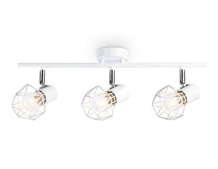 Накладной светильник TR8631/3 WH/CH белый/хром E27*3 max 40W 460*91*175
