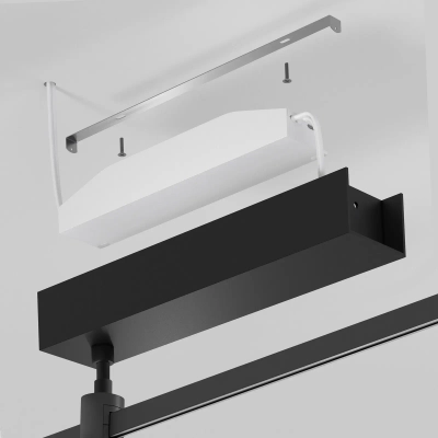 Esthetic Magnetic Декоративная стойка с вводом питания с местом под трансформатор h124 mm SMALL 85140/00