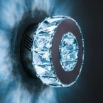 Eletto Olimpia EL330W12.1 LED Бра хрустальное Хром