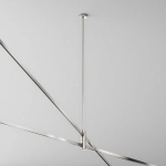 Крепление потолочное Long двойное 700мм Flarity платина, TRA159C-D1-PT. TM Maytoni