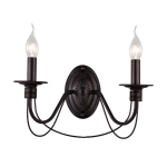 Настенный светильник (бра) Velia FR2046-WL-02-BR, E14х2. TM Maytoni
