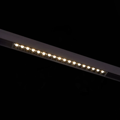 ST361.436.18 Магнитный трековый светильник Черный LED 1*18W 3000K 1 407Lm Ra>80 36° IP20 L331xW22xH44 48V