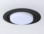 Светильник встраиваемый G10123 BK черный GX53 max 12W D120*48
