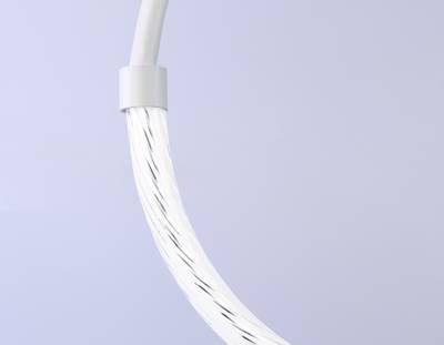 Светильник светодиодный подвесной FL10592 WH/CH белый/хром 4200K 11W 305*20*1000 (Без ПДУ)