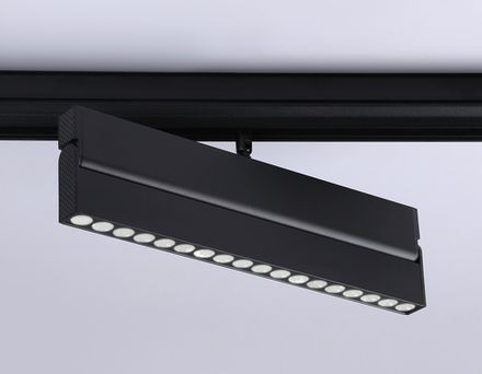 Светильник светодиодный трековый для шинопровода Magnetic GL4081 BK черный 18W 4200K 48V 24° 325*22*45