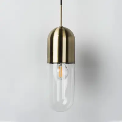 690511 Бра RAMO 1х40W E27 БРОНЗА/ПРОЗРАЧНЫЙ Lightstar