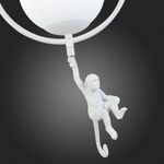 SLE115113-01 Светильник подвесной Белый/Белый E27 1*60W