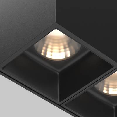 Потолочный светильник Alfa LED 3000K 2x12W 45°, C065CL-02-L12W3K-B. TM Maytoni