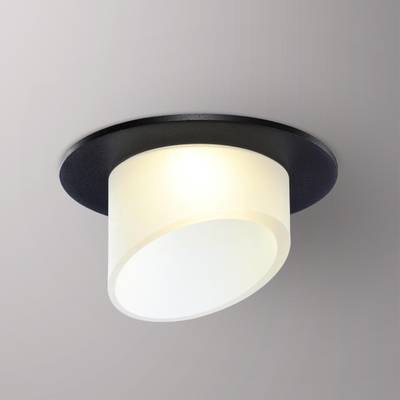 370896 SPOT NT22 318 черный Светильник встраиваемый IP20 GU10 9W 220V LIRIO