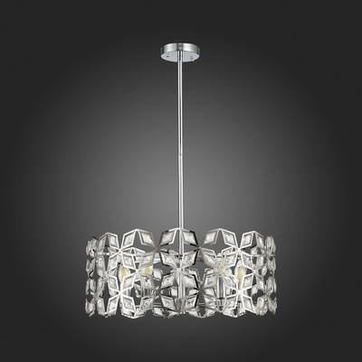 SL1104.103.05 Светильник подвесной ST-Luce хром/прозрачный E14 5*60W