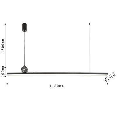 Подвесная люстра Firmato 4060-2P, LED*47W, 3760LM, 4000K. ТМ F-Promo