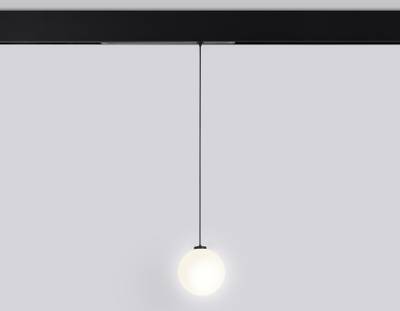 Светильник светодиодный диммируемый для шинопровода Magnetic 220V GL1442 BK/FR черный/белый матовый IP20 10W 3000K-6400K 120° D120 H1500 (Без ПДУ)