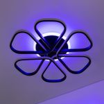 Citilux Сезар Смарт CL233A255E RGB Умная люстра Венге
