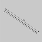 Декоративная накладка 1шт Exility черный, TRA034DO-1B. TM Maytoni