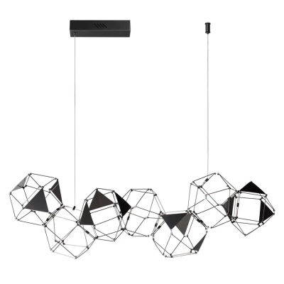 5087/32L L-VISION ODL25 293 черный хром/металл Люстра LED 32W 4000K 1900Лм TRELLIS
