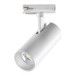 359155 PORT NT23 091 белый Светильник трековый однофазный двухжильный IP20 LED 24W 220V 3000К 2300Лм SELENE