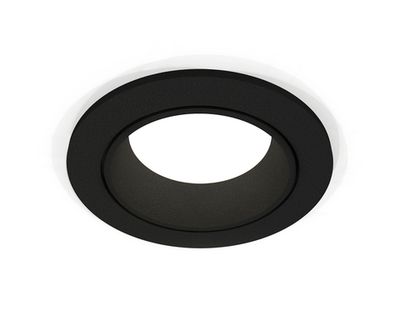 Комплект встраиваемого светильника XC6513002 SBK черный песок MR16 GU5.3 (C6513, N6111)