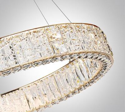 5071/100L HALL ODL24 595 золото/прозрачный/металл/хрусталь/стекло Люстра LED 80W 3700K VERSION