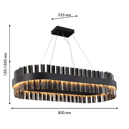 Подвесная люстра Marquis 4262-8P. ТМ Favourite