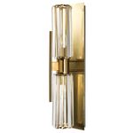 Бра Crystal Lux MAGDOLINA AP2 BRONZE/TRANSPARENTE 2300/402