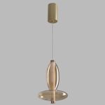 Светильник подвесной Crystal Lux QUASAR SP7W LED AMBER 3790/207