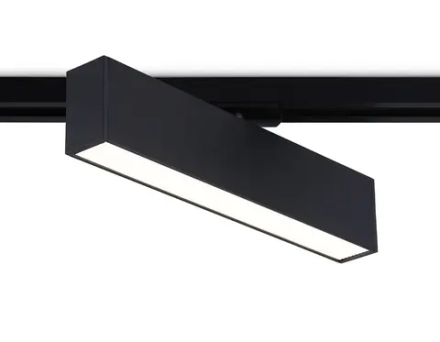 Светильник светодиодный трековый GL6767 BK черный LED 12W 4200K 300*22*48