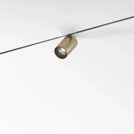 Mini Magnetic Трековый светильник 5W 3000K латунь/черный 85202/01