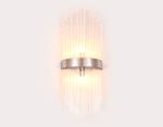 Настенный светильник с хрусталем TR5371/2 CH/CL хром/прозрачный G9/2 max 40W 500*200*100