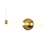 SL1222.203.01 Светильник подвесной ST-Luce Золотистый/Золотистый, Белый LED 1*18W 4000K