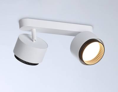 Светильник накладной TN71285/2 WH/BK белый/черный GX53/2 max 12W 270*95*137