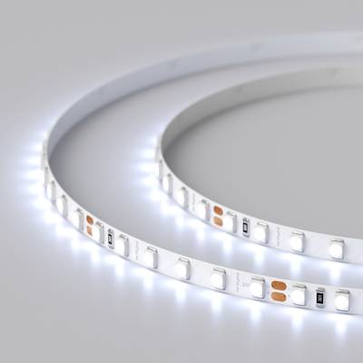 Светодиодная лента RT 2-5000 24V Cool 15K 5mm 2x (3528, 600 LED, LUX) (Arlight, 9.6 Вт/м, IP20)