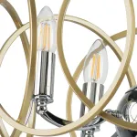 713053 Люстра REGOLO 5х40W E14 ХРОМ/ЗОЛОТО Lightstar