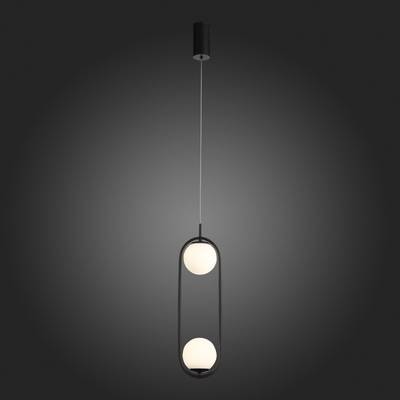 SL395.403.02 Подвес ST-Luce Черный/Белый LED 2*8W 4000K