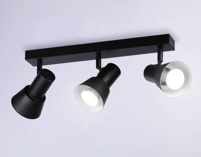 Светильник накладной TA13122/3 BK/WH черный/белый GU10/3 max 12W 470*85*150