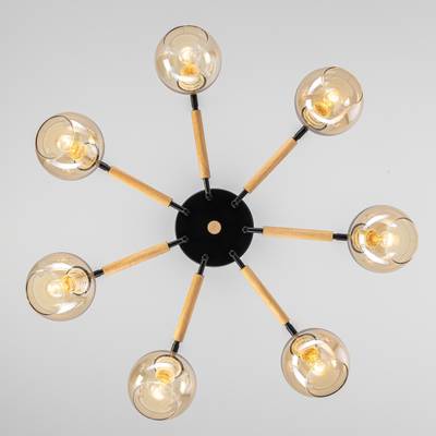 Citilux TIKA CL133171 Люстра поворотная Чёрная