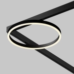 Трековый светильник Рим / Rim Exility 3000K 24Вт 120°, TR227-2-24W3K-B. TM Maytoni