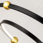 Подвесная люстра Divinare AMADEO 1123/04 SP-65, 1хLED