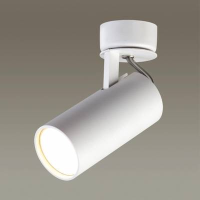 3873/1C HIGHTECH ODL19 405 белый Потолочный светильник GU10 1*50W 220V KIKO