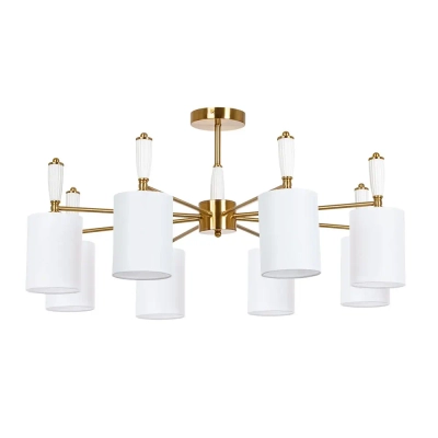 Люстра на штанге Arte Lamp WAVERLEY A4102PL-8PB, 8хE14