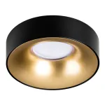 L01002327 Светильник LEVIGO MR16/HP16 ЗОЛОТО/ЧЕРНЫЙ МАТОВЫЙ (010023+510027)