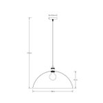 Подвесной светильник Arte Lamp CAPPELLO A7056SP-1BK, 1хE27
