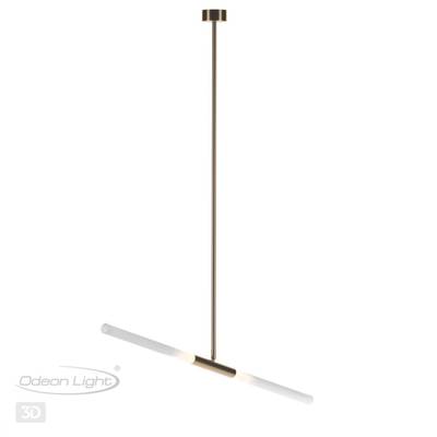 4306/2 HIGHTECH ODL22 295 золото Потолочный светильник IP20 G9 2*40W SOHO