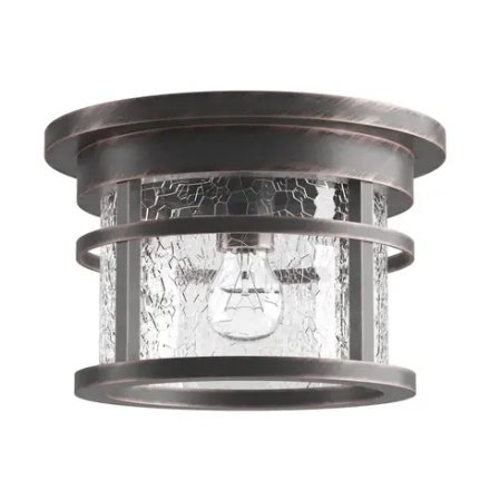 4044/1C NATURE ODL18 699 коричневый/патина Уличный потолочный светильник IP44 E27 60W 220V VIRTA
