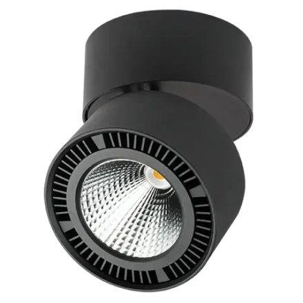 214837 Светильник FORTE MURO LED 26W 1950LM 30G ЧЕРНЫЙ 4000K