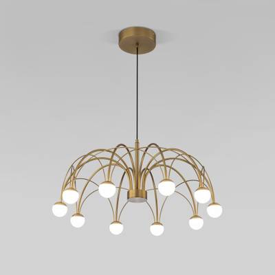 Подвесной светодиодный светильник 90030/10 LED золото